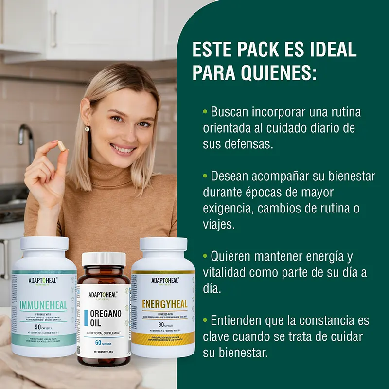 Defensas fuertes Adaptoheal