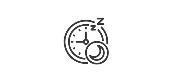 2 horas antes de dormir